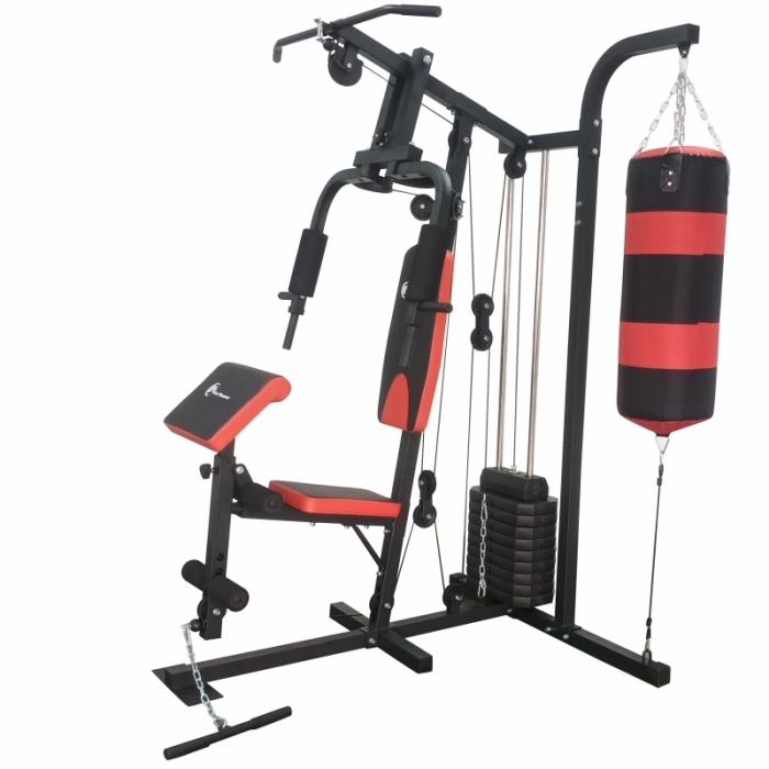 Aparat multifunctional FitTronic AM7300, sac de box inclus, greutate suportata 150 kg [4]