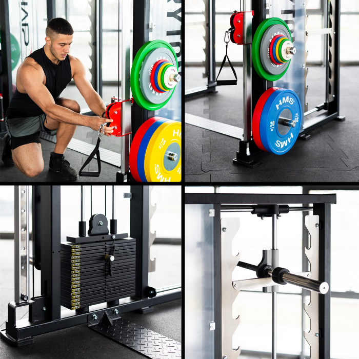 Aparat Multifunctional HMS Smith Machine 3D TRYTON [3]