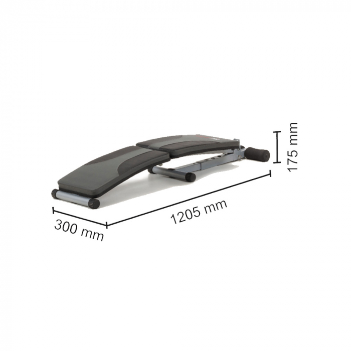 Banca de abdomene EVERFIT WBK-200 [3]
