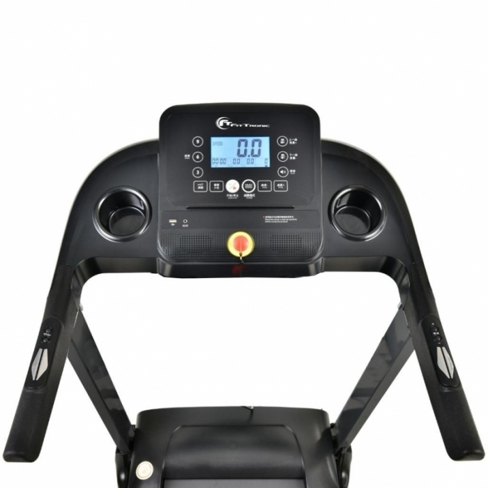 Banda de alergare electrica FitTronic® Delta 200, motor 2.5CP, viteza maxima 14 km, autolubrifiere, bluetooth, Kinomap, Zwift, Besyfit [7]