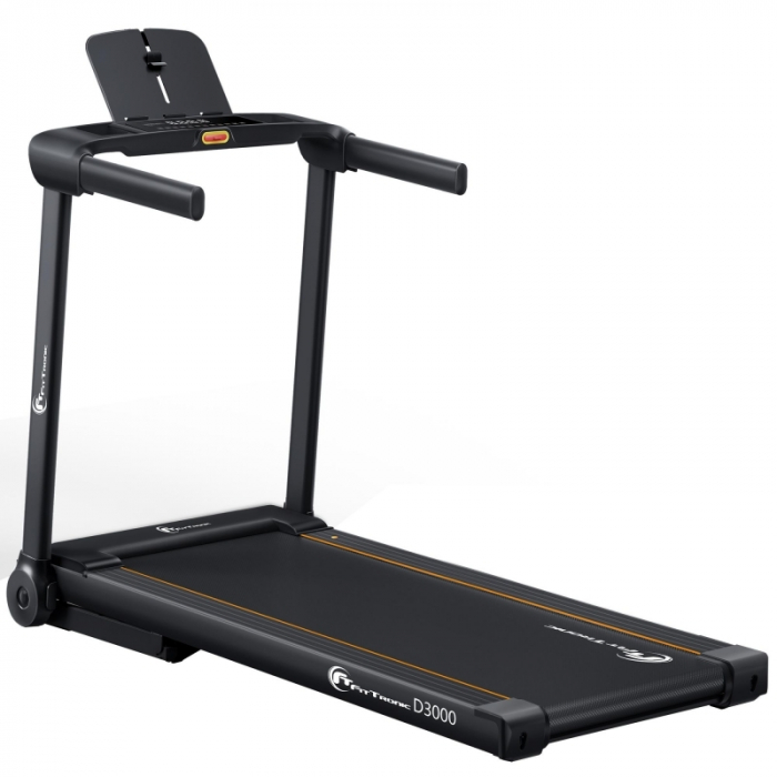 Banda de alergare electrica FitTronic Delta 3000, motor 2.0 CP, greutate suportata 120kg, viteza pana la 14km/h, suprafata alergare 120x42cm, ,Aplicatii  Zwift, Kinomap, Besyfit [2]