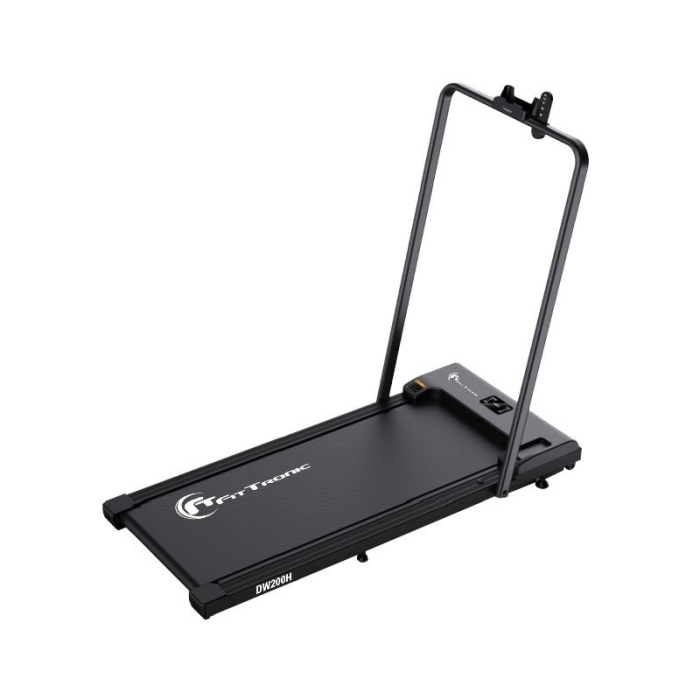 Banda de alergare electrica FitTronic Delta Walk 200H, motor 2 CP, greutate maxima 100 kg, viteza maxima 6 km/h, dimensiune redusa, telecomanda, usor de depozitat [2]