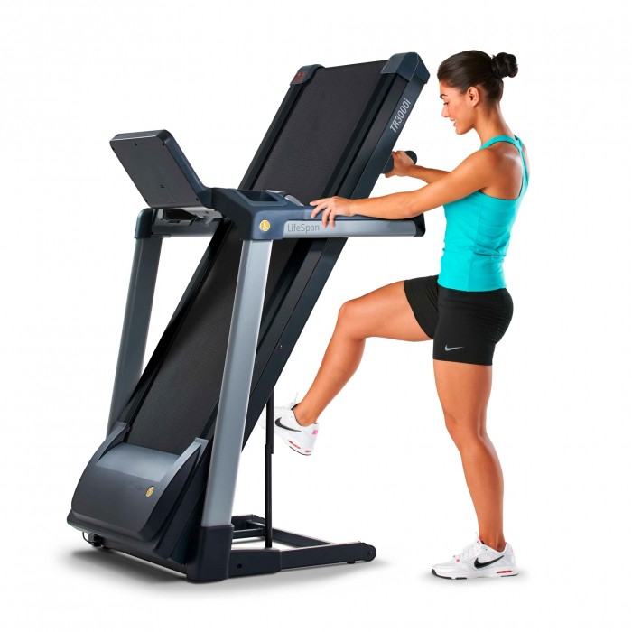 Banda de alergare electrica LifeSpan TR3000iT, 2.75 CP, 19 km/h, pliabila [6]