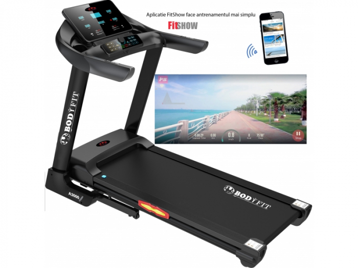 Banda de alergat electrica BodyFit A3000 [2]