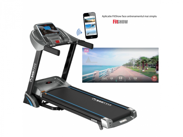 Banda de alergat electrica BodyFit A5000 [2]