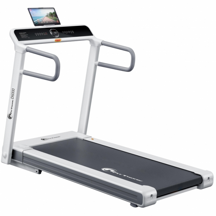 Banda de alergat electrica FitTronic Delta 6000, motor 3.0 CP, inclinatie 20%, greutate suportata 140 kg, suprafata alergare 120x50cm , viteza pana la 16 km/h,  Aplicatii  Kinomap, Zwift, Besyfit [3]