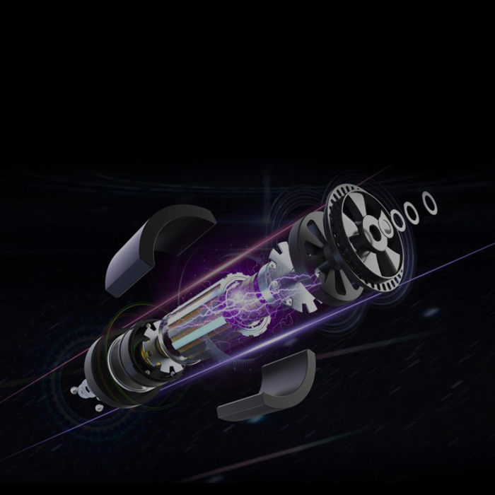 Banda de alergat electrica HMS LOOP08 Gri 0.5CP, 100KG [23]