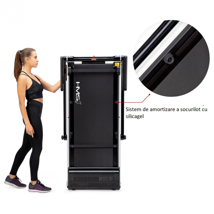 Banda de alergat electrica HMS LOOP12 MULTI, 2.5CP, 120kg [15]