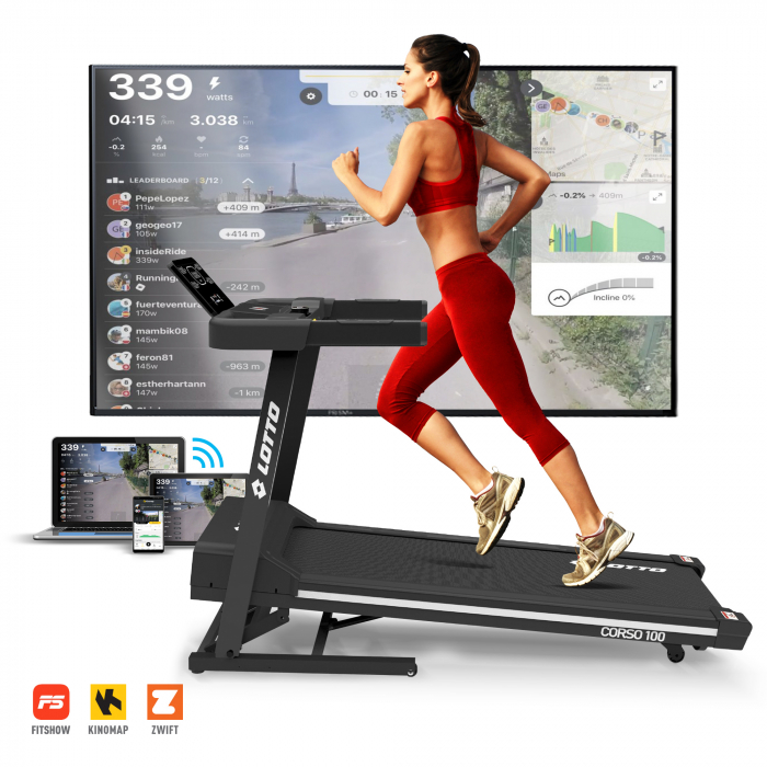 Banda de alergat electrica Lotto Corso 100 [19]