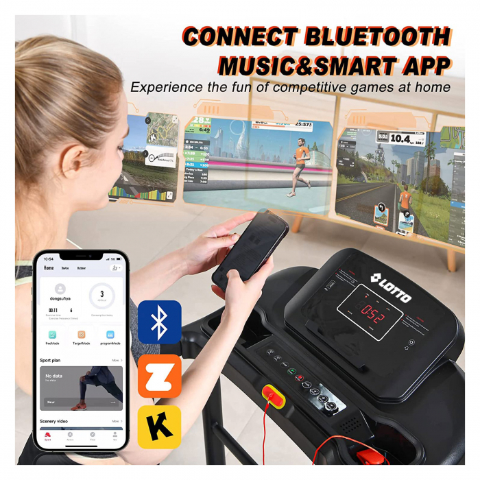 Banda de alergat electrica Lotto Optima [8]