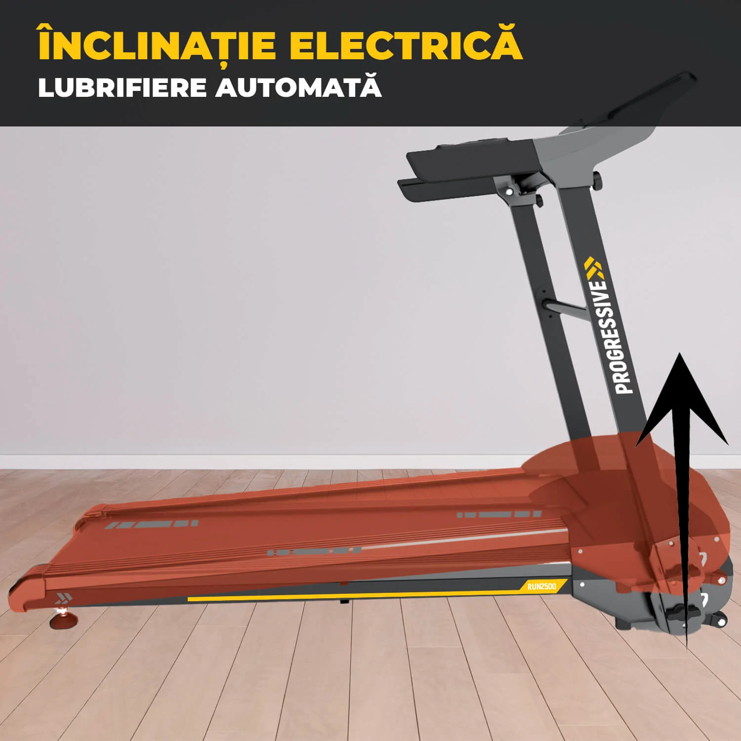 Banda de alergat electrica PROGRESSIVE RUN2500 [9]