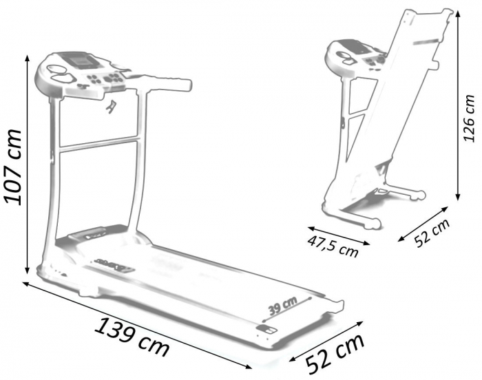 Banda de alergat electrica Sportmann Abarqs [18]