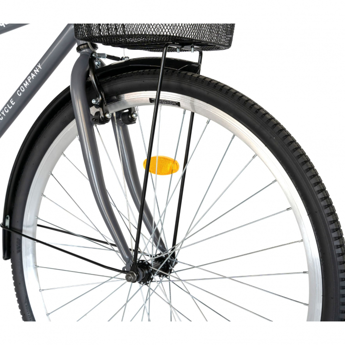 Bicicleta CITY 28" Rich Bike Exquisite R2891A, culoare gri/alb [8]