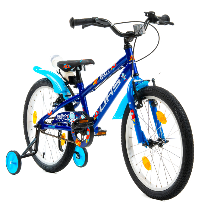Bicicleta Copii DHS Rocket - 20 Inch, Albastru inchis [3]