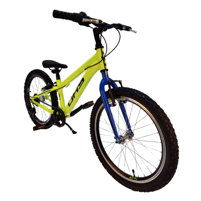 Bicicleta Copii DHS Sonic - 20 inch, Galben-Albastru [2]
