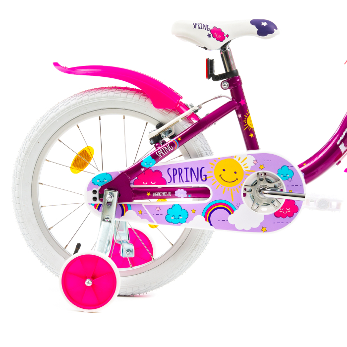 Bicicleta Copii DHS Spring - 18 Inch, Mov [5]
