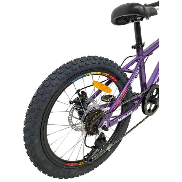 Bicicleta Copii Dhs Terrana 2023, model 2026 - 20 Inch, Violet-Roz [5]