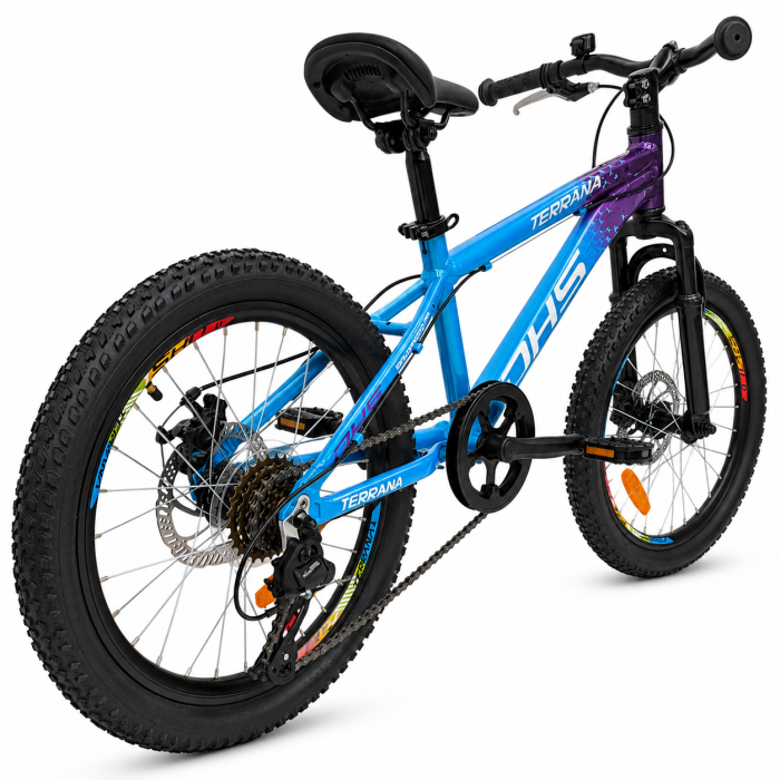 Bicicleta Copii Dhs Terrana 2023B, model 2026 - 20 Inch, Albastru-Violet [3]