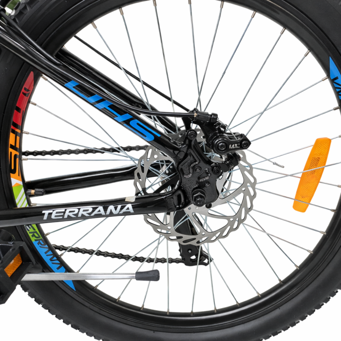 Bicicleta Copii Dhs Terrana 2423, model 2026 - 24 Inch, Albastru-Negru [5]