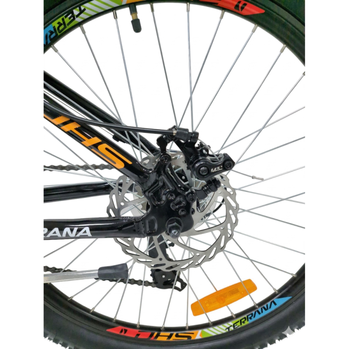 Bicicleta Copii Dhs Terrana 2423, model 2026 - 24 Inch, Portocaliu-Negru [5]