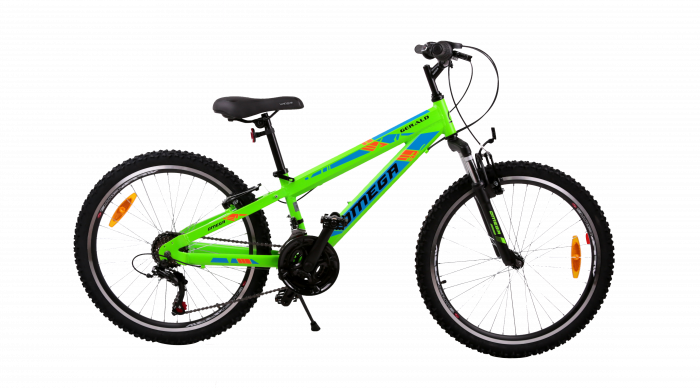 Bicicleta copii Omega Gerald 24" verde [2]