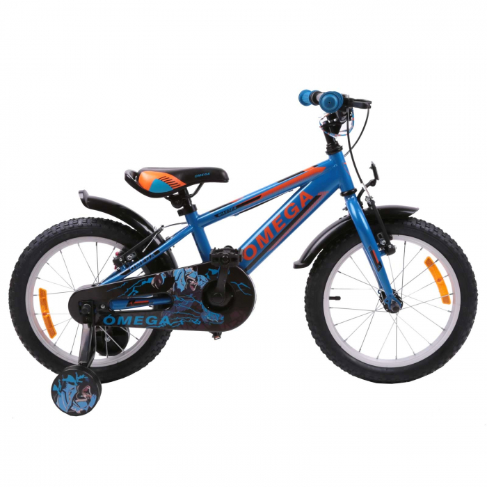 Bicicleta copii Omega Master 16" albastru [2]