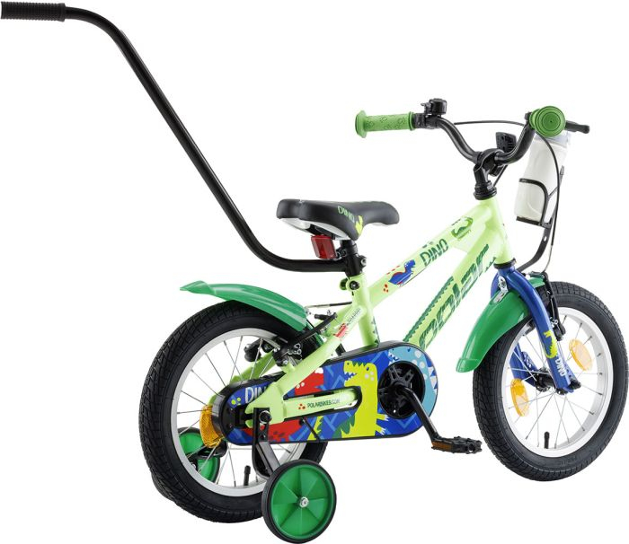 Bicicleta Copii Polar 2024 Dino - 14 Inch, Verde [3]