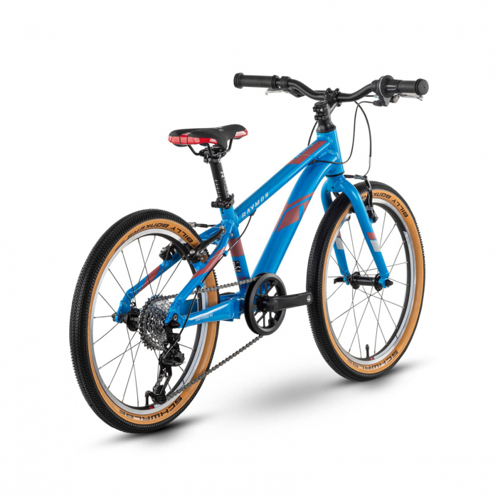 Bicicleta Copii Raymon TwoRay 3.0 - 20 Inch, 270 mm, Albastru [3]