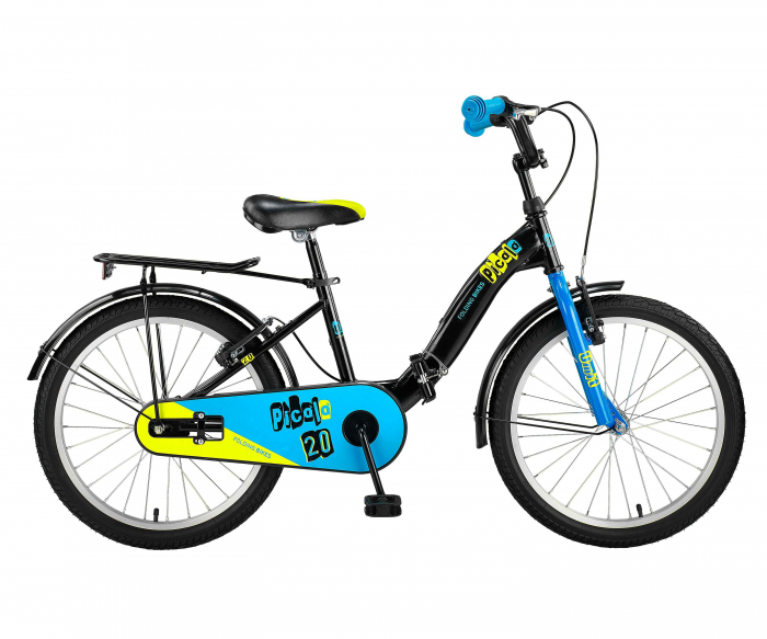 Bicicleta Copii Umit Picolo Pliabila, Culoare Negru/Albastru, Roata 20", Cadru Otel [2]