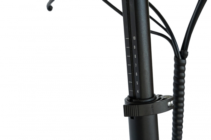 Bicicleta Electrica Carpat (E-BIKE) Pliabila, Echipare Shimano 6 Viteze, Roti 20 Inch, Cadru Aluminiu, Frane Mecanice Disc, Carpat CSC10/05E, Gri cu Design Alb [8]