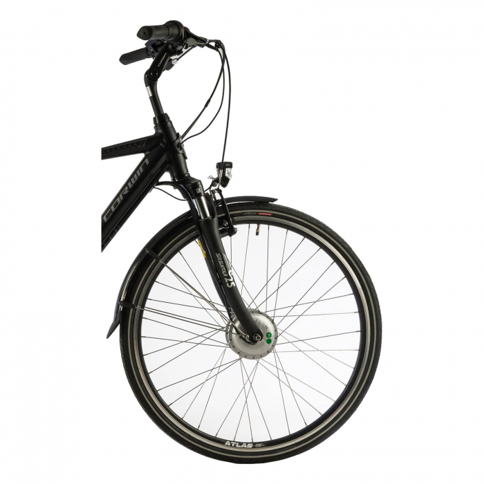 Bicicleta Electrica Corwin 28321 - 28 Inch, 490 mm, Negru mat [2]