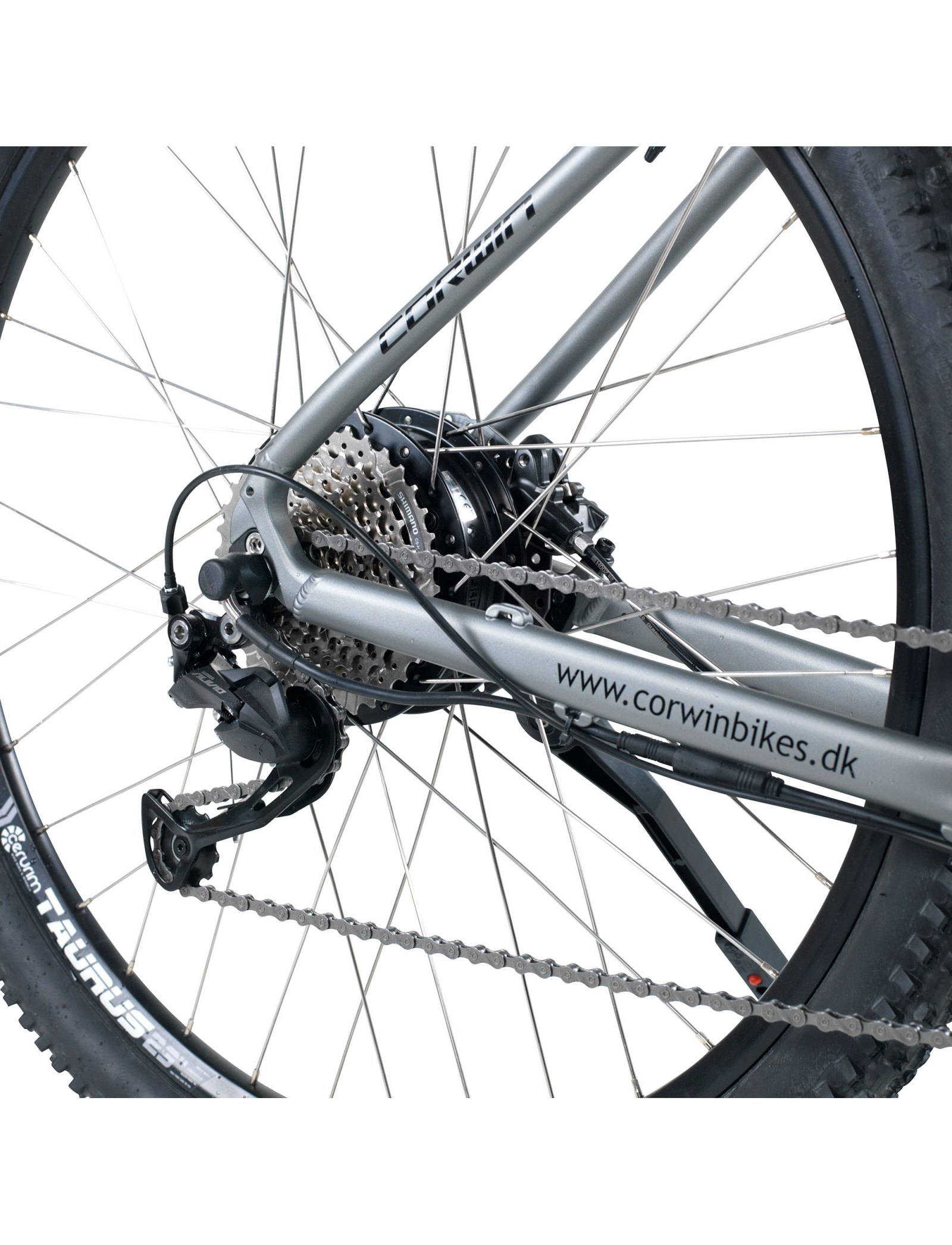 Bicicleta Electrica Corwin 29223 - 29 Inch, 530mm, Gri [2]