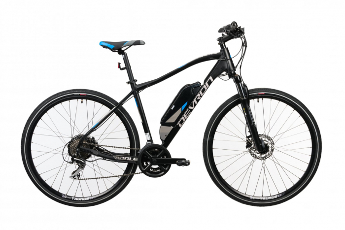 Bicicleta Electrica Devron 28161 - 28 Inch, 490mm, Negru [1]