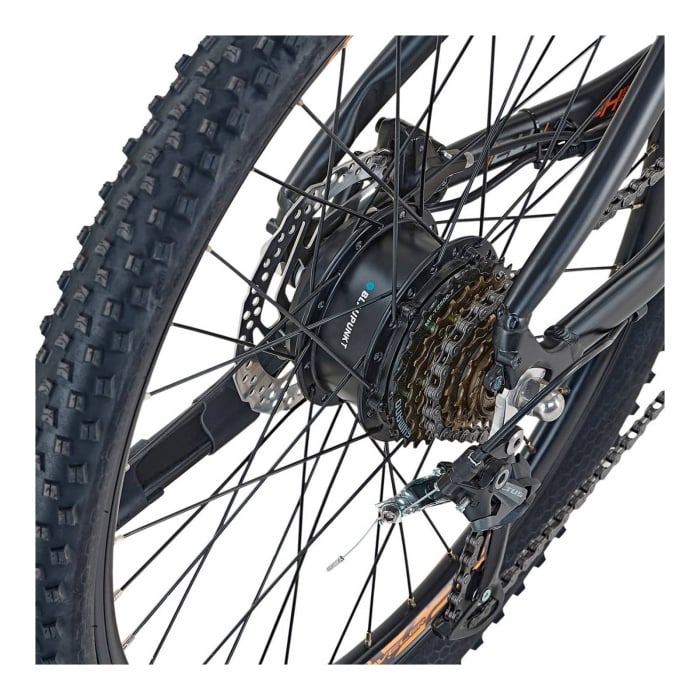 Bicicleta Electrica Devron 51721 - 24 Inch, 340 mm, Negru [4]