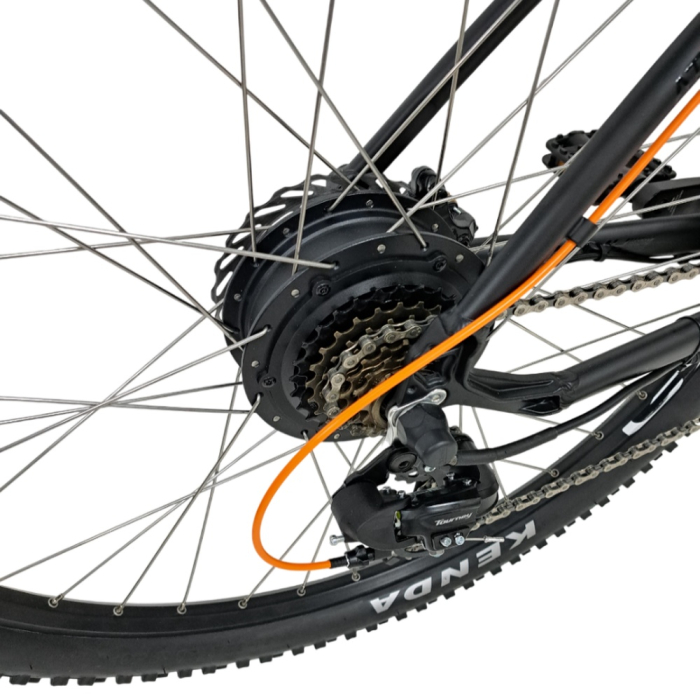Bicicleta electrica MTB DHS 52432 - 29 inch, L, Negru [4]