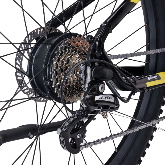 Bicicleta electrica MTB-HT 27.5" MS Energy eBike M10,negru/auriu [7]