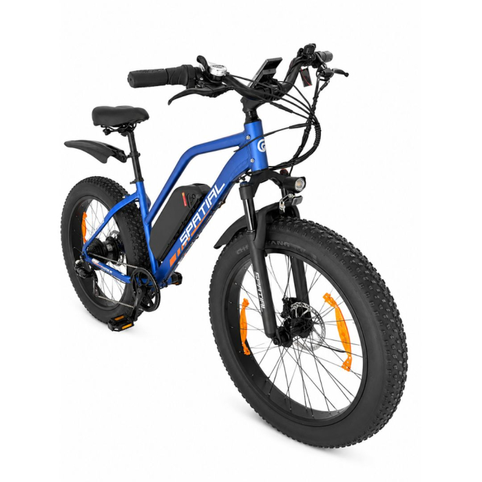 Bicicleta electrica Mtb Spatial Parrot 1.2 - 26 inch, M, Albastru [2]