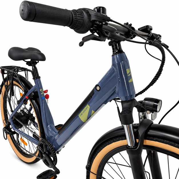 Bicicleta electrica Oras Devron 28200 - 28 inch, L, Gri Inchis [5]