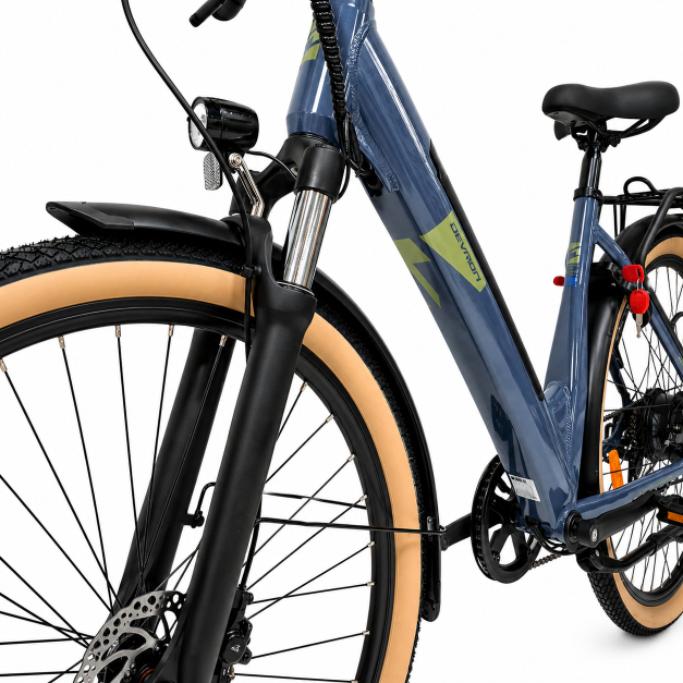 Bicicleta electrica Oras Devron 28200 - 28 inch, M, Gri Inchis [5]