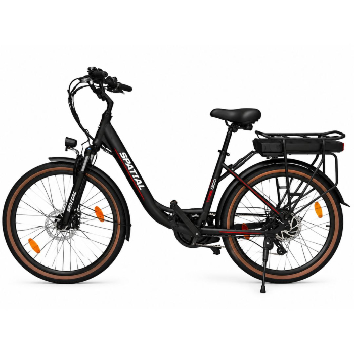 Bicicleta electrica Oras Spatial Shinny - 26 inch, S, Negru [3]