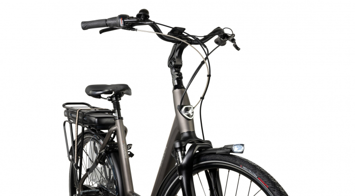 Bicicleta Electrica Stella Livorno Dama FDST RTE 2.1 - 28 Inch, L, Gri [3]