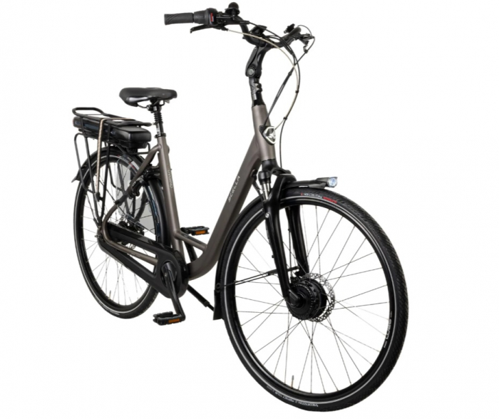 Bicicleta Electrica Stella Livorno Dama FDST RTE 2.1 - 28 Inch, L, Gri [2]