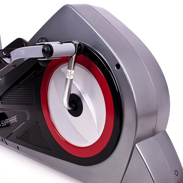 Bicicleta eliptica Corner carbon/rosu [5]