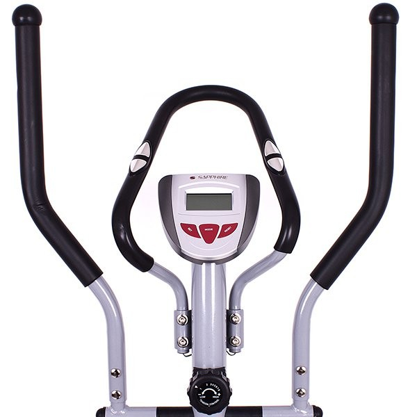 Bicicleta eliptica Corner carbon/rosu [2]