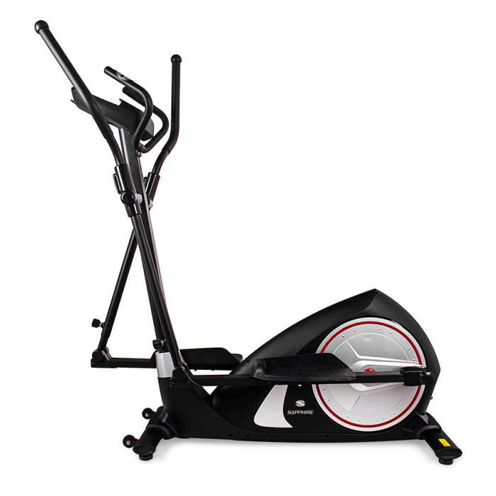 Bicicleta eliptica GALAXY II negru/argintiu [4]