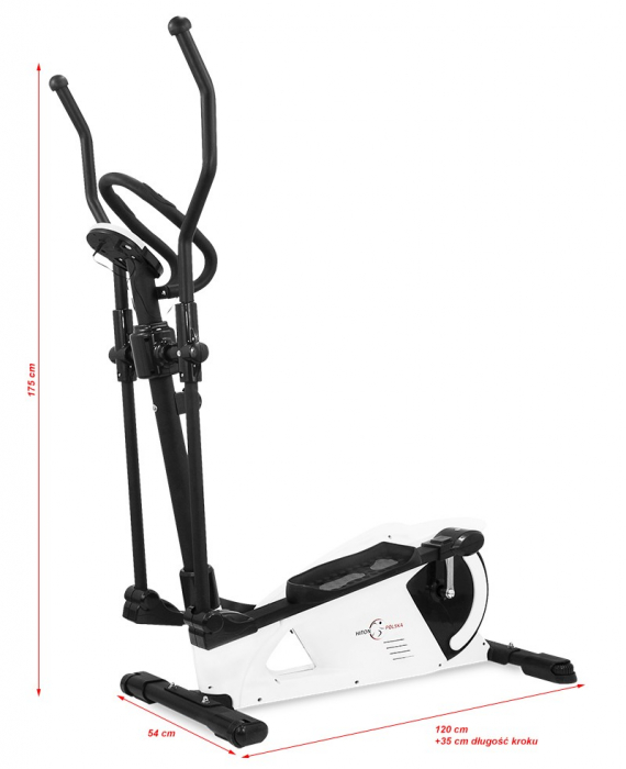 Bicicleta Eliptica Hiton 720 - Negru [13]