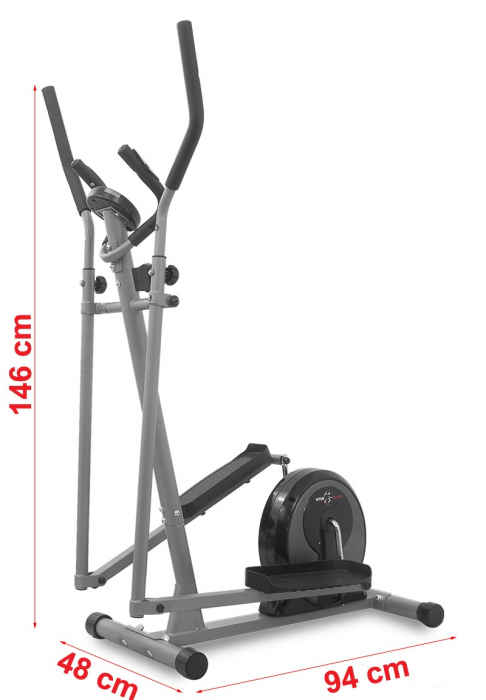 Bicicleta eliptica Hiton Ocelot-gri [5]