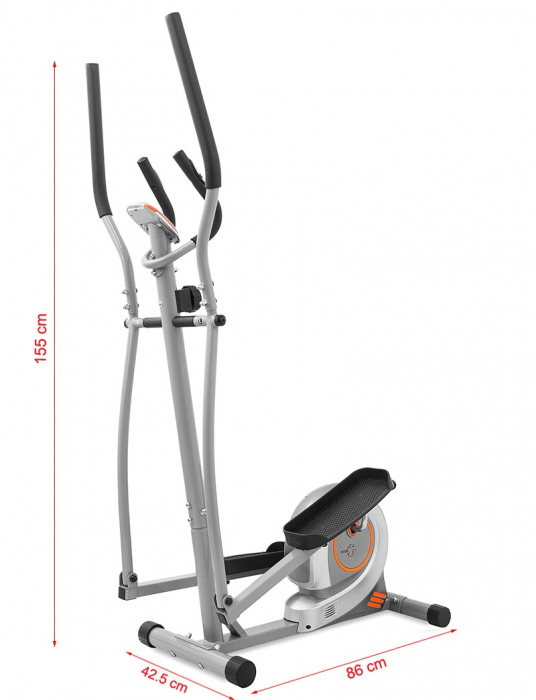 Bicicleta eliptica Hiton Travel-gri [3]