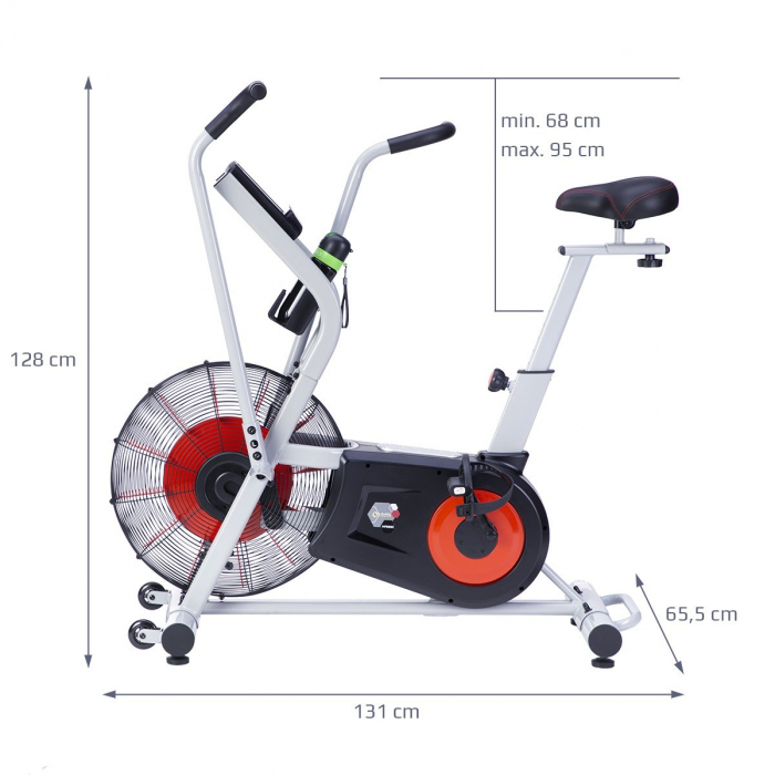 Bicicleta fitness HMS PREMIUM MP8880 Air Bike [6]