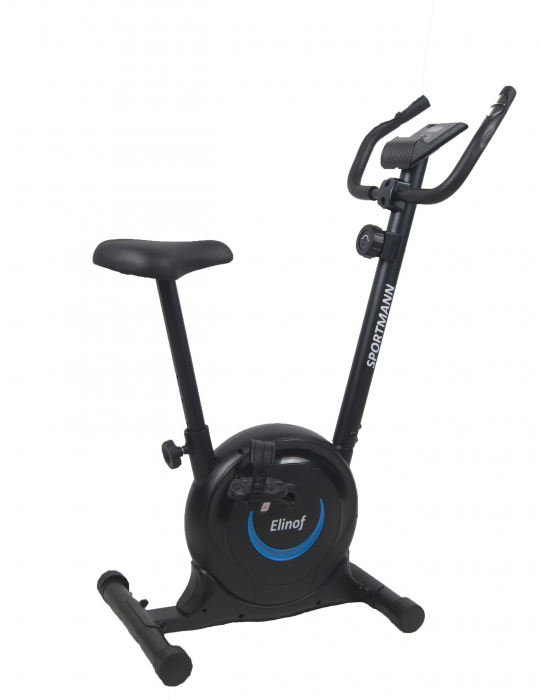 Bicicleta magnetica fitness Sportmann Elinof Negru/Albastru [10]